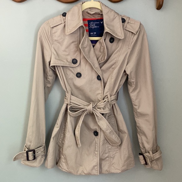 American Eagle Outfitters Jackets Coats American Eagle Tan